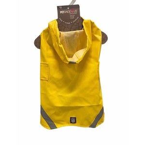 PetRageous Designs | BNWT London Slicker Dog Rain Coat, Yellow, Medium